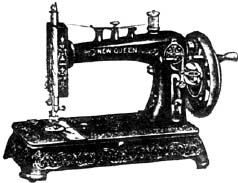 vintage sewing machine